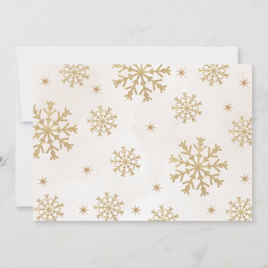 Photo Sugar Plum Nutcracker Invite Einladung (Rückseite)