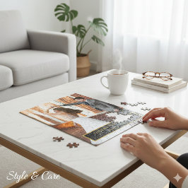 Photo Text Design Made for Bright Moments Puzzle