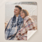 Photo Together is our Favorite Place to Be Sherpadecke (Vorderseite)