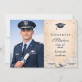 Photo U.S. Air Force Graduation Party Ankündigung (Vorderseite)