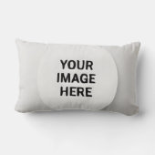 Photo Upload Memory Keepsake Throw Pillow Lendenkissen (Rückseite)