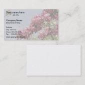 Photo Watermark Background template Business Card Visitenkarte (Vorne/Hinten)