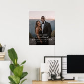 Photo wedding welcome sign, photo welcome poster (Heimbüro)