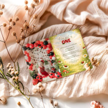 Photo Whimsical Garden Lady Bug 1st Birthday