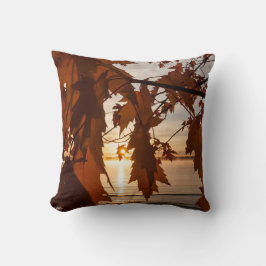 Photoahornblatt Kissen