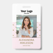 PhotoElegant Soft Gold Crown Ausweis (Vorderseite)