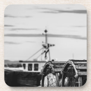 PhotoFischerboot Getränkeuntersetzer