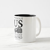 Photog Tasse, für videographers, Zweifarbige Tasse (VorderseiteRechts)