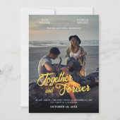 Photogenic wedding  einladung (Vorderseite)