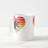 Photograph Camera Vintage Heart I Love Photography Kaffeetasse (Vorderseite Links)