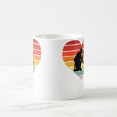 Photograph Camera Vintage Heart I Love Photography Kaffeetasse (Mittel)