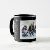 Photograph Christmas Bible Verse Luke 2:11 Tasse (Vorderseite Links)