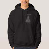 Photographer Christmas Gift - Cameras Tree Design Hoodie (Vorderseite)