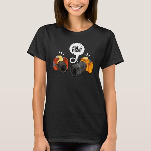 Photographer Costume Couples Camera Retro Men Wome T-Shirt (Vorderseite)