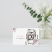 Photographer fotografo tarjeta de visita visitenkarte (Stehend Vorderseite)