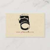 Photographer (fotografo videografo) tarjeta visitenkarte (Rückseite)