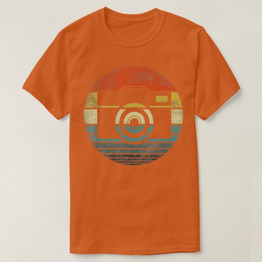 Photographer Gifts Retro Vintage Sunset Photograph T-Shirt (Design vorne)