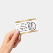 Photographer Media Employee Press Pass ID Card Ausweis (Handheld)