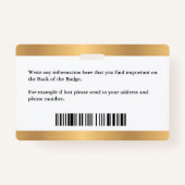 Photographer Media Employee Press Pass ID Card Ausweis (Rückseite)