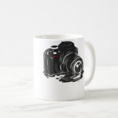 Photographer Melting Camera Photography Kaffeetasse (VorderseiteRechts)