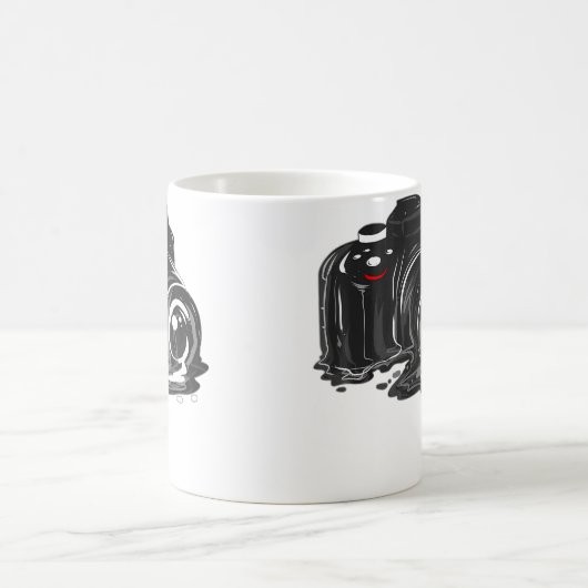 Photographer Melting Camera Photography Kaffeetasse (Mittel)