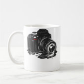Photographer Melting Camera Photography Kaffeetasse (Links)