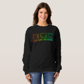 Photographer Photo Harmony  Peace Love Photography Sweatshirt (Vorne ganz)