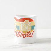 Photographer Photography Camera Smile Kaffeetasse (Mittel)