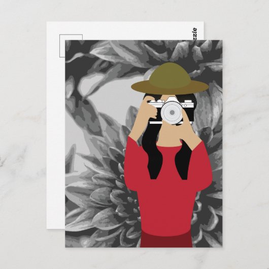 Photographer Postkarte (Vorne/Hinten)