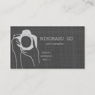photographer visitenkarte