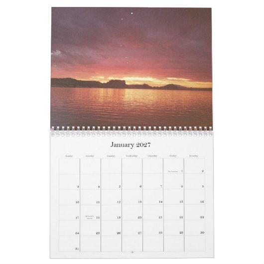 Photographischer Kalender (Jan 2027)