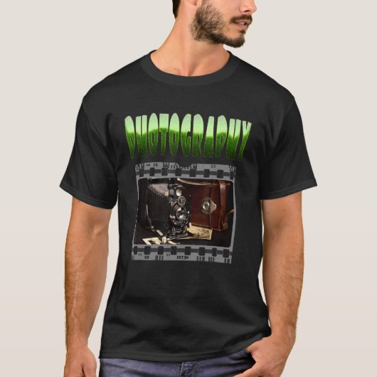 Photography Antique Camera T-Shirt (Vorderseite)