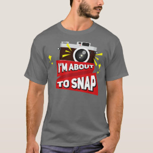 Photography Day Camera Photographer 3 T-Shirt
