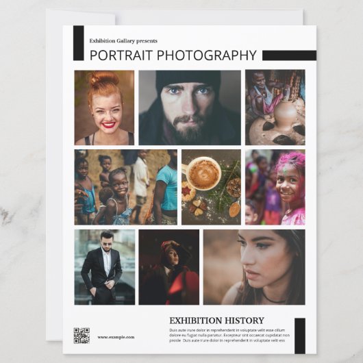 Photography Exhibition Flyer Template (Vorderseite)