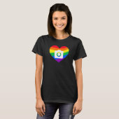 Photography Lover, Photographer Gift, Rainbow Came T-Shirt (Vorne ganz)