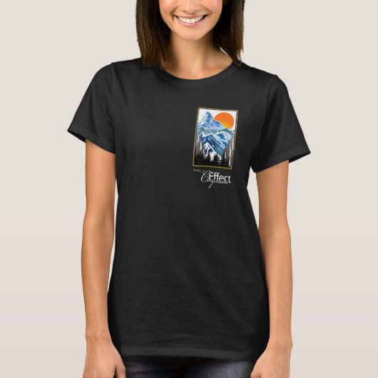 Photography term graphic Compression effect winter T-Shirt (Vorderseite)