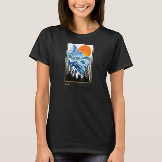 Photography term graphic Compression effect winter T-Shirt (Vorderseite)