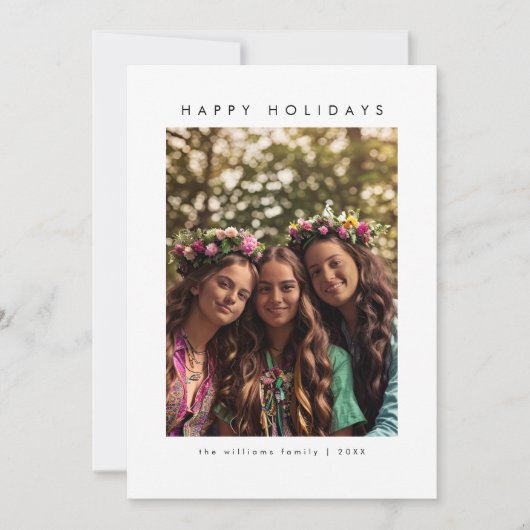 Photoleap Feiertagskarte (Vorderseite)