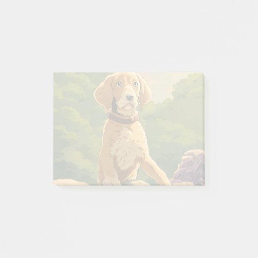 Photoleap Horizontal 4x3 Nachhinweise Post-it Klebezettel (Vorderseite)