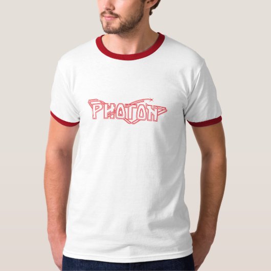 Photon-rotes Wecker-Shirt T-Shirt (Vorderseite)
