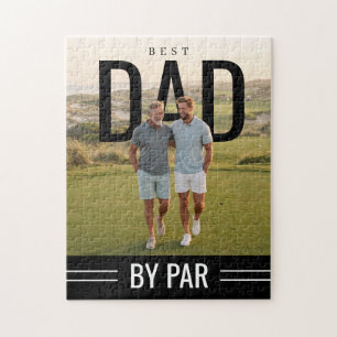 PhotoPop Bester Vater nach Par mit individuellem F Puzzle