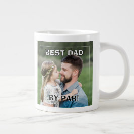 PhotoPop Bester Vater überhaupt von Par Benutzerde Jumbo-Tasse