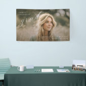 PhotoPop Elegant Script Abschlussfoto Banner (Messeveranstaltung)