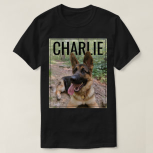 PhotoPop Individuelles Haustierfoto T-Shirt