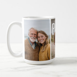 PhotoPop Liebt dich so sehr Papa Foto-Collage Kaffeetasse