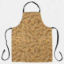 Photorealistic Chocolate Chip Cookie Apron Schürze