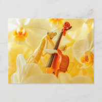 Photorealistic Praying Mantis Playing Cello