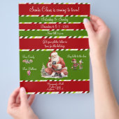 Photos With Santa In the Mall Flyer (Hand)