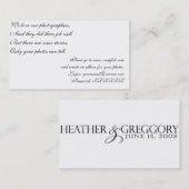 Photosharing Karte (Vorne/Hinten)