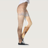 Photosonne an durch das Eis auf dem b Leggings (Rechts)